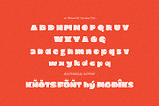 Knots Strong Bold Sans, a Sans Serif Font by Modikstype (Thumbnail 9 of 9)