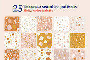 100 Terrazzo seamless pattern Bundle, a Pattern Graphic by museberry (Thumbnail 8 of 23)