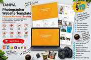 Taniya - Photographer HTML Template, a Bootstrap Template by Themeplaza (Thumbnail 1 of 6)