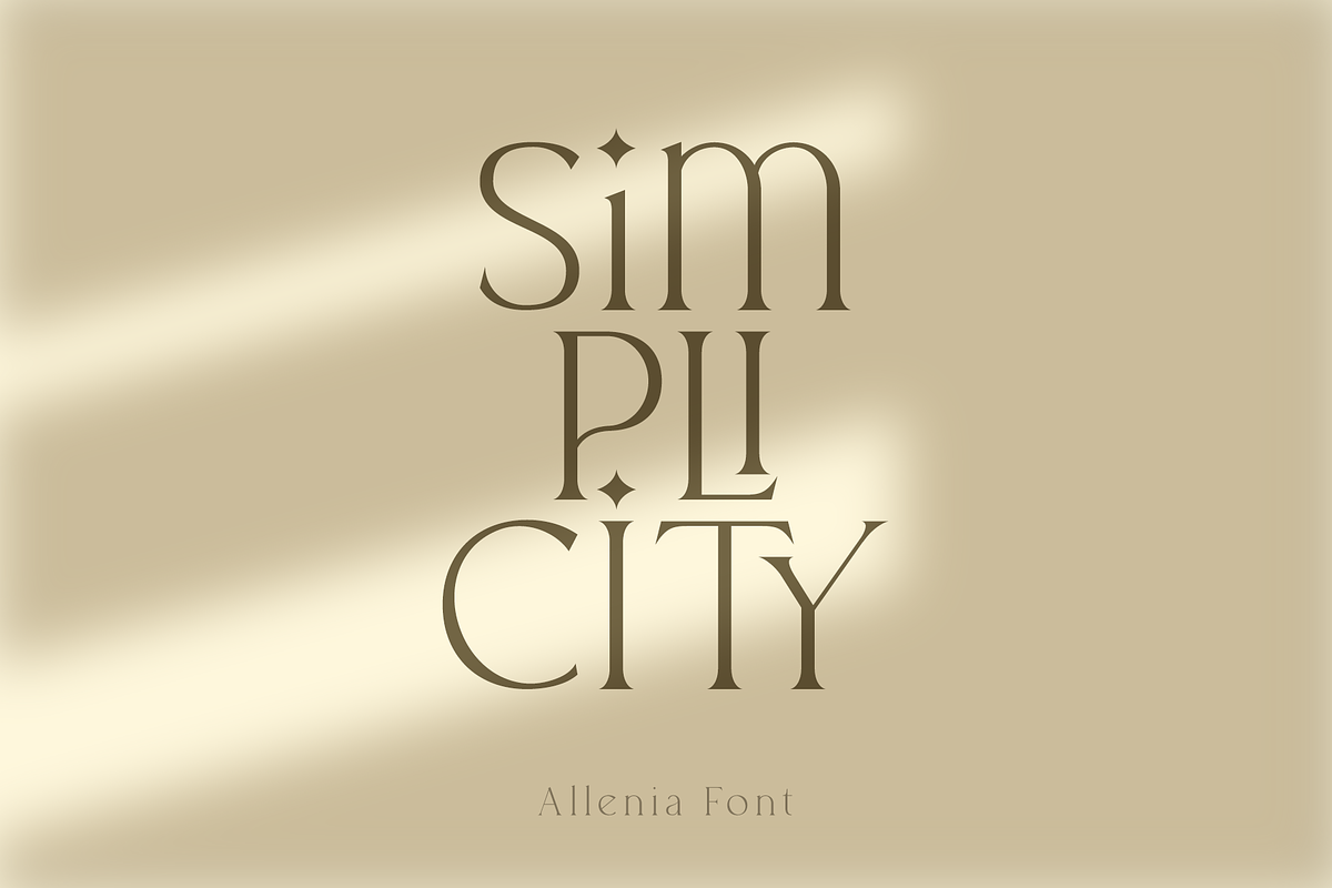 Allenia Serif - Modern Font, a Serif Font by Youthlabs Studio (Photo 11 of 21)