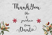 Rasyhanda, a Script Font by danti (Thumbnail 7 of 7)