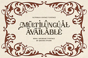 Royal Archduke - Victorian Vintage, a Serif Font by Qweera Studio (Thumbnail 12 of 12)