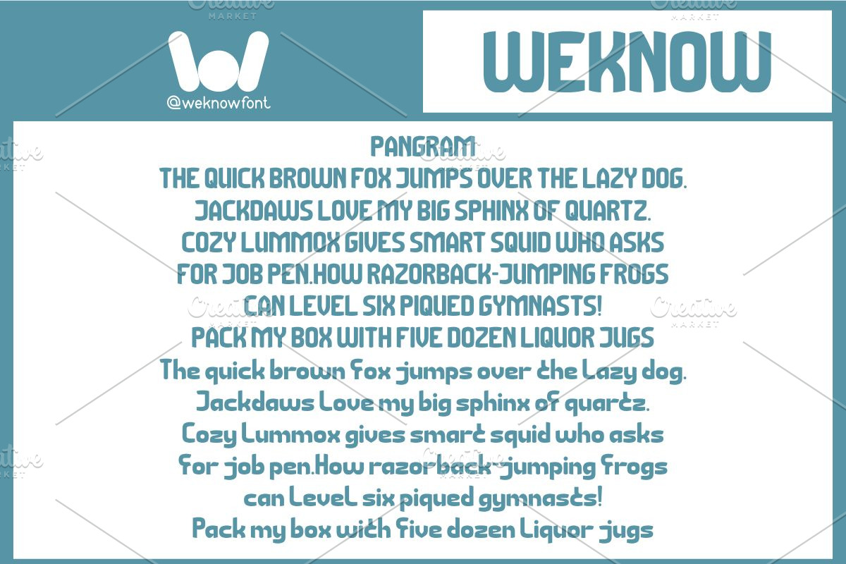 Retro Modernism font, a Sans Serif Font by weknow (Photo 6 of 8)