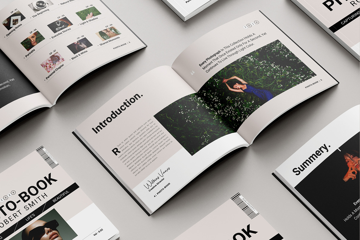 Photo Book Template | Portfolio, a Magazine Template by Spark_Creative (Photo 2 of 15)