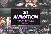 3D Animation Mega Bundle, a Texture Graphic by Mio Buono (Thumbnail 1 of 90)