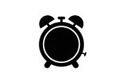 Alarm Clock Silhouette Vector Bundle, an Illustration by Creativeshirt (Thumbnail 13 of 51)