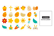 Easter Doodle elements design., a Decorative Illustration by kaisorn (Thumbnail 3 of 7)