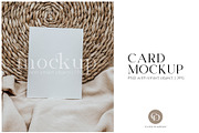 Card Mockup 8x10, a Print Template by eventpapery (Thumbnail 1 of 3)