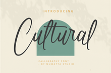 Cultural Script Font