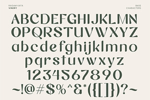 Vinery - Elegant Typeface