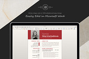 Portfolio Resume for Designers & Art, a Resume Template by ResumeInventor (Thumbnail 5 of 6)