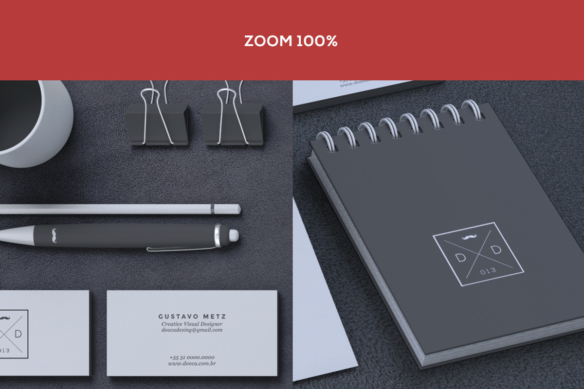 Blank Stationery / Branding Mock-Up, a Product Mockup by Yoopy Images (Photo 5 of 5)