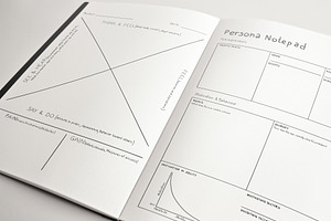 15 Hand Drawn UX Design Planners