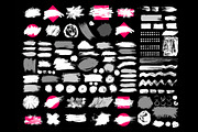Big collection of brush strokes., a Brush Add-On by Vector photo shop (Thumbnail 4 of 7)