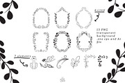 Floral Crest, a Decorative Illustration by lilovwishes (Thumbnail 2 of 3)