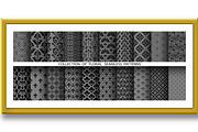 Geometric floral set of patterns, a Pattern Graphic by RODINA (Thumbnail 2 of 3)