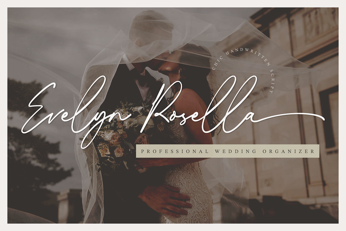 Collingethon Chic Handwritten Script, a Script Font by Namara Creative Studio (Photo 2 of 12)