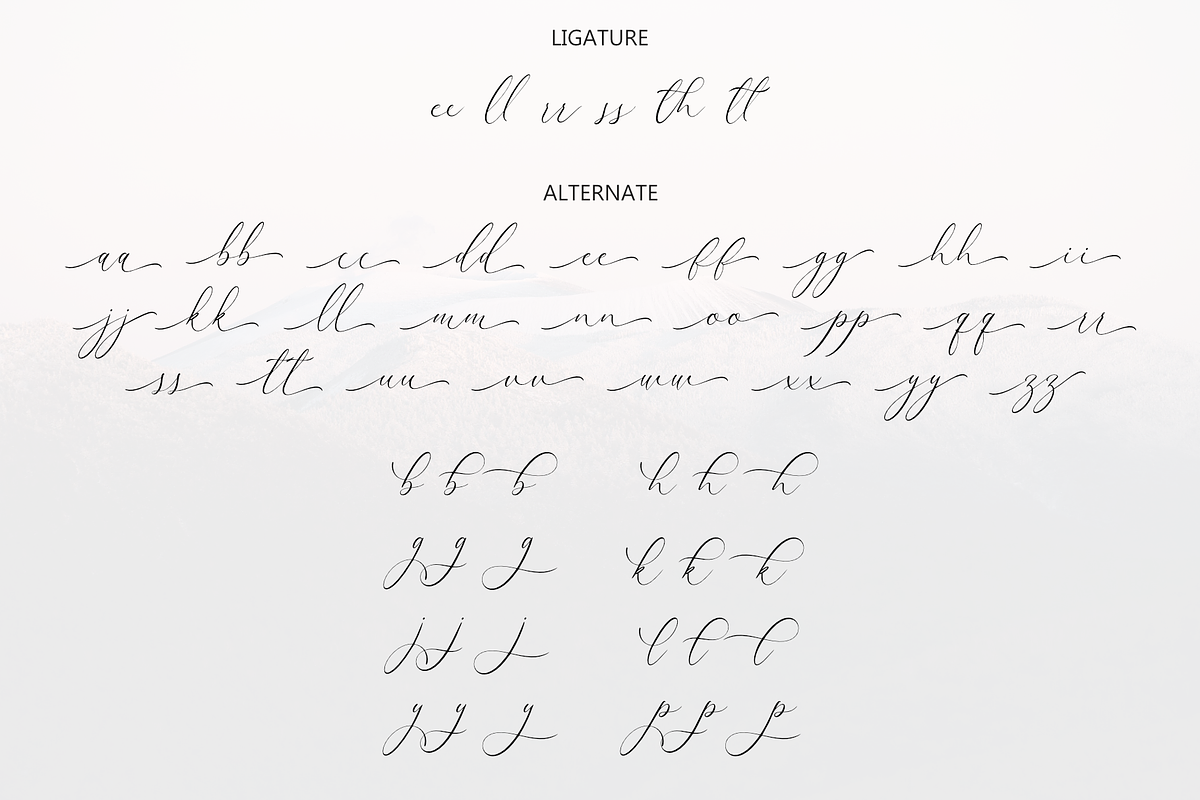 Penthoria | Handwritten Font, a Handwritten Font by Jackgridden (Photo 9 of 10)