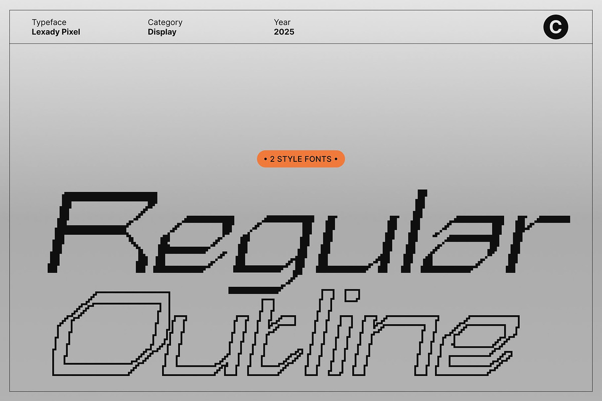 Lexady Pixel, a Sans Serif Font by Craft Supply Co. (Photo 4 of 8)