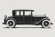 Classic Vintage Car Bundle Set, an Illustration by BIPLOB EXPERT (Thumbnail 9 of 9)