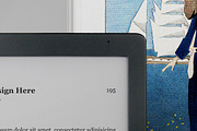 E-Book Reader Mockup & Book, a Books & Magazine Mockup by Avelina Studio (Thumbnail 2 of 2)