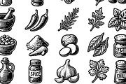 Spices & Herbs Set, an Object Graphic by RT Studio (Thumbnail 4 of 4)