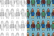 Lumberjack, a Pattern Graphic by merion_merion (Thumbnail 4 of 6)