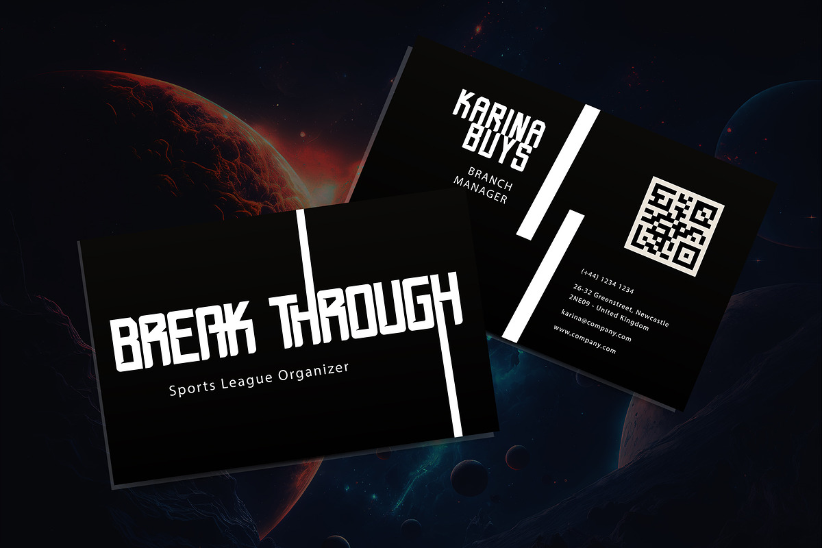 Black Starlord, a Sans Serif Font by Letterara (Photo 6 of 12)
