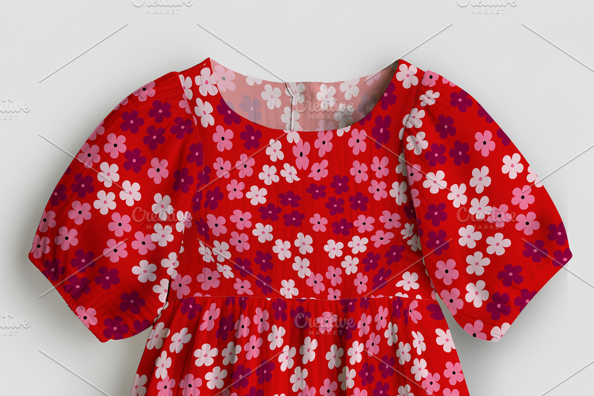 Baby Girl Dress Mockup, a Shirt Mockup by Nora Gad (Photo 13 of 15)