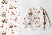 Winter construction, a Pattern Graphic by Olena Kuznietsova (Thumbnail 5 of 9)