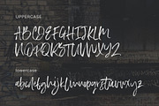 Mellisca Handwritten Brush Font, a Handwritten Font by Thirtypath Studio (Thumbnail 2 of 9)