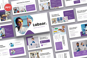 Labsor Laboratory Chemistry PPT, a Presentation Template by kerismaker
