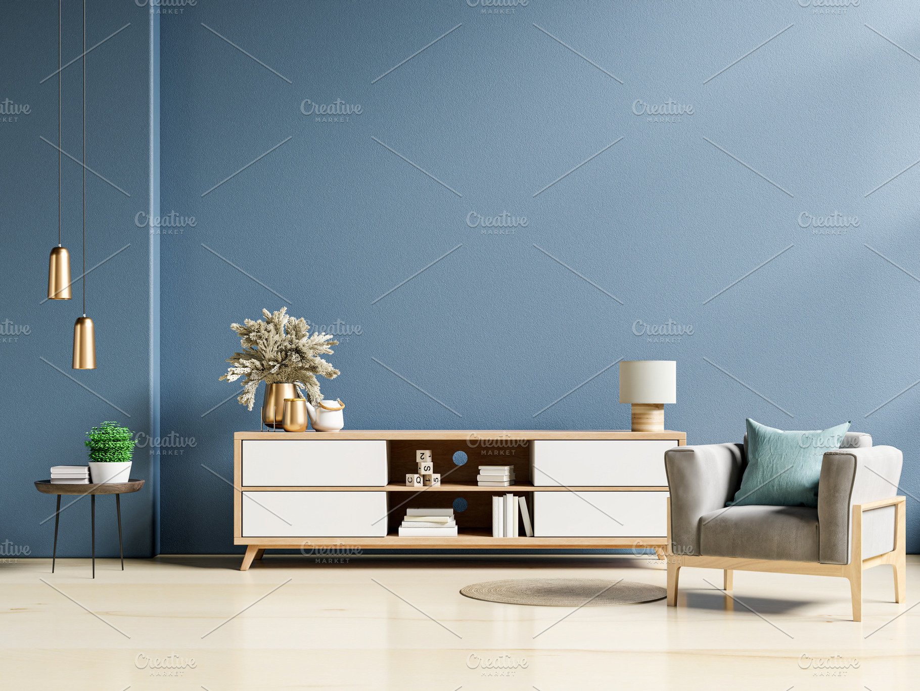 Modern interior of living room., an Architecture Photo by vanitjan