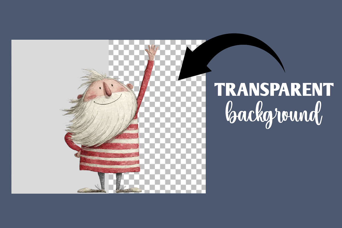 Quirky Santa Claus Clipart, an Illustration by Designworld (Photo 2 of 5)