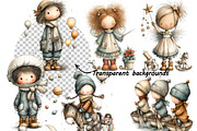 Storybook Nativity kids Clipart, an Illustration by one-touch (Thumbnail 8 of 8)