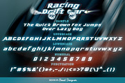 Racing Drift Car Font, a Handwritten Font by Beast Designer (Thumbnail 2 of 2)