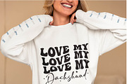 Dachshund Dogs Quotes SVG Bundle PNG, an Object Graphic by EllaMaiyaali (Thumbnail 4 of 8)