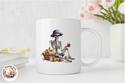 Watercolor Skeloten Guy Clipart, an Object Graphic by Negarin Digital Art (Thumbnail 7 of 11)