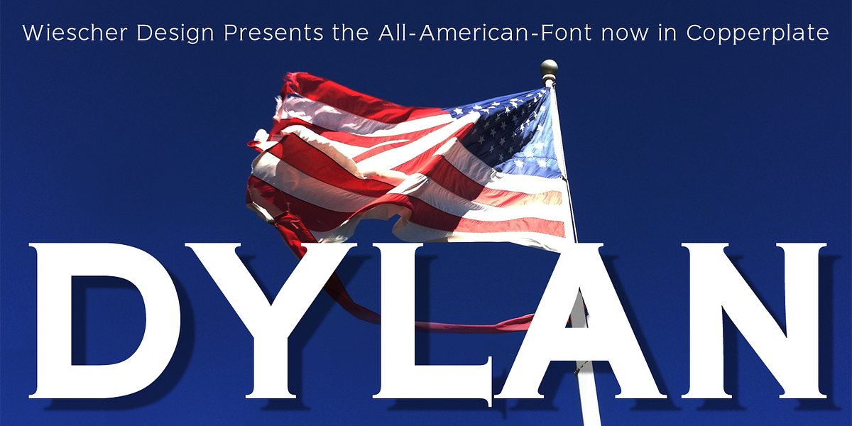 Dylan Copperplate, a Serif Font by Wiescher-Design (Photo 1 of 6)