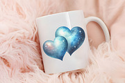 Serene blue valentine clipart, an Illustration by RobertsArt (Thumbnail 3 of 7)