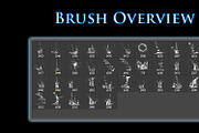 38 Water Splash Brushes, a Brush Add-On by xresch (Thumbnail 2 of 5)