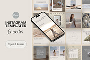 Instagram Templates Post & Stories, a Social Media Template by Digital&Chic (Thumbnail 1 of 5)