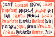 The Lamontrush, a Sans Serif Font by Kotak Kuning Studio (Thumbnail 3 of 8)