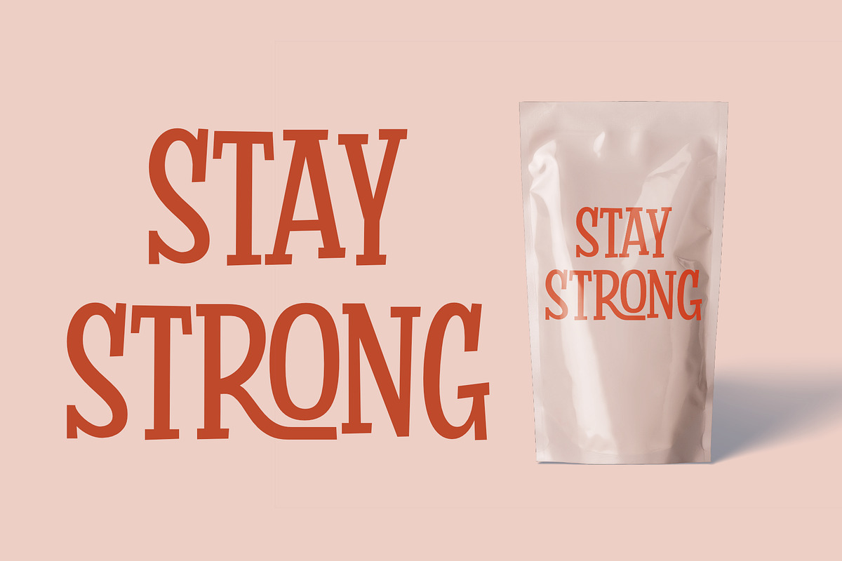 Factory Heroes - a Playful Font, a Slab Serif Font by Ali Hamidi (Photo 3 of 9)
