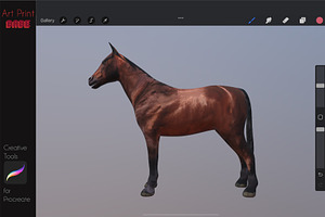 3D Object Horse Model Tattoo E Book