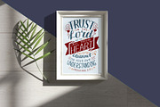 Bible Verse TRUST, a Decorative Illustration by Ola-la-la (Thumbnail 2 of 2)