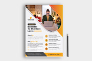 Corporate Business Flyer Template, a Flyer Template by GraphicsBurg (Thumbnail 1 of 3)