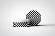 Round Cosmetic Tin Mock-Up, a Cups & Container Mockup by TSOBG (Thumbnail 6 of 14)