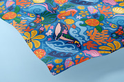 Warm Tides & Coral Stories, a Pattern Graphic by PenguinHouse (Thumbnail 9 of 13)