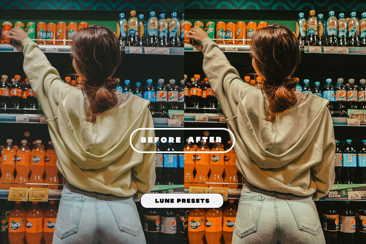 Retro lightroom presets, a Preset Add-On by Lune lightroom presets (Photo 2 of 6)